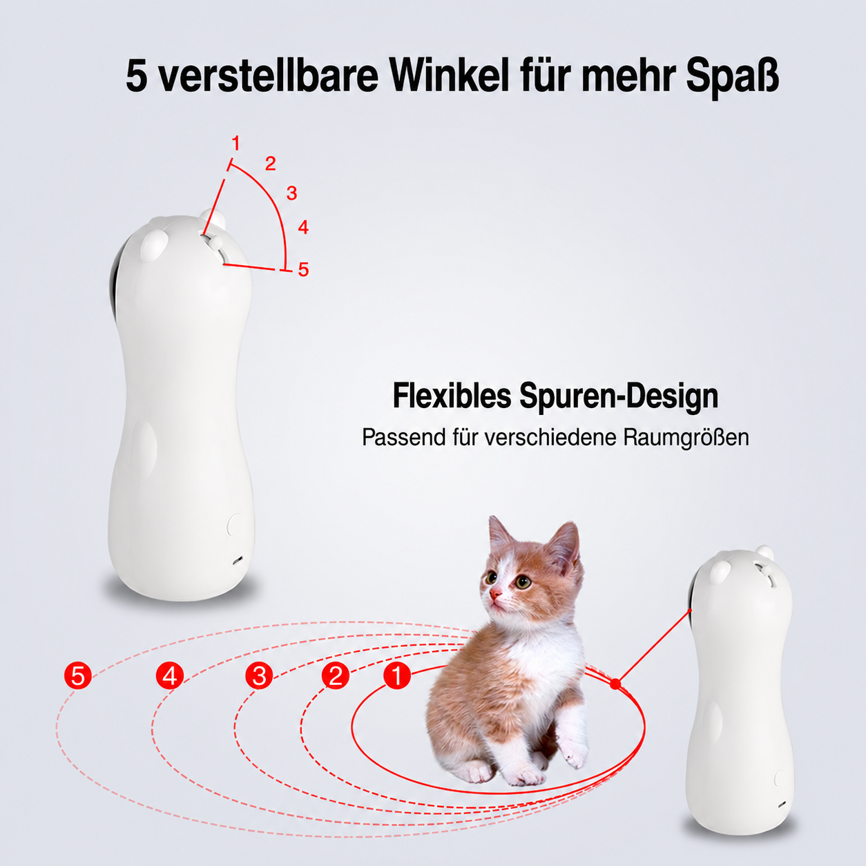 Katzen-Laserspielzeug
