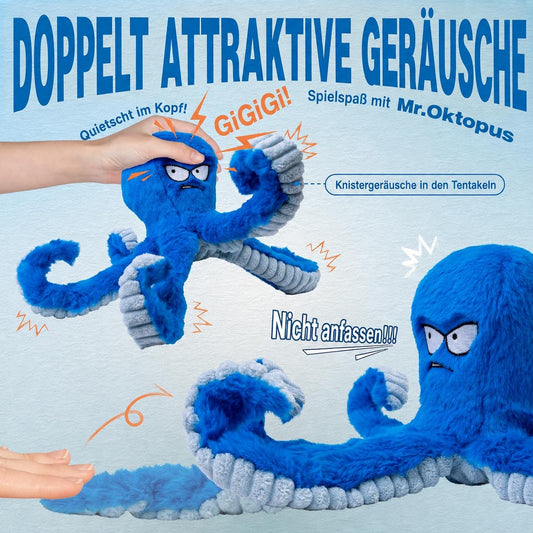 Robustes Oktopus Hundespielzeug