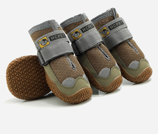 🐾 Rutschfeste Allwetter-Hundeschuhe „Pfotenschutz-Pro“ – Schutz vor Salz & Kälte