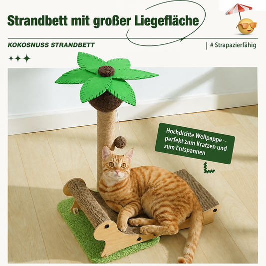 Katzen- Strandbett