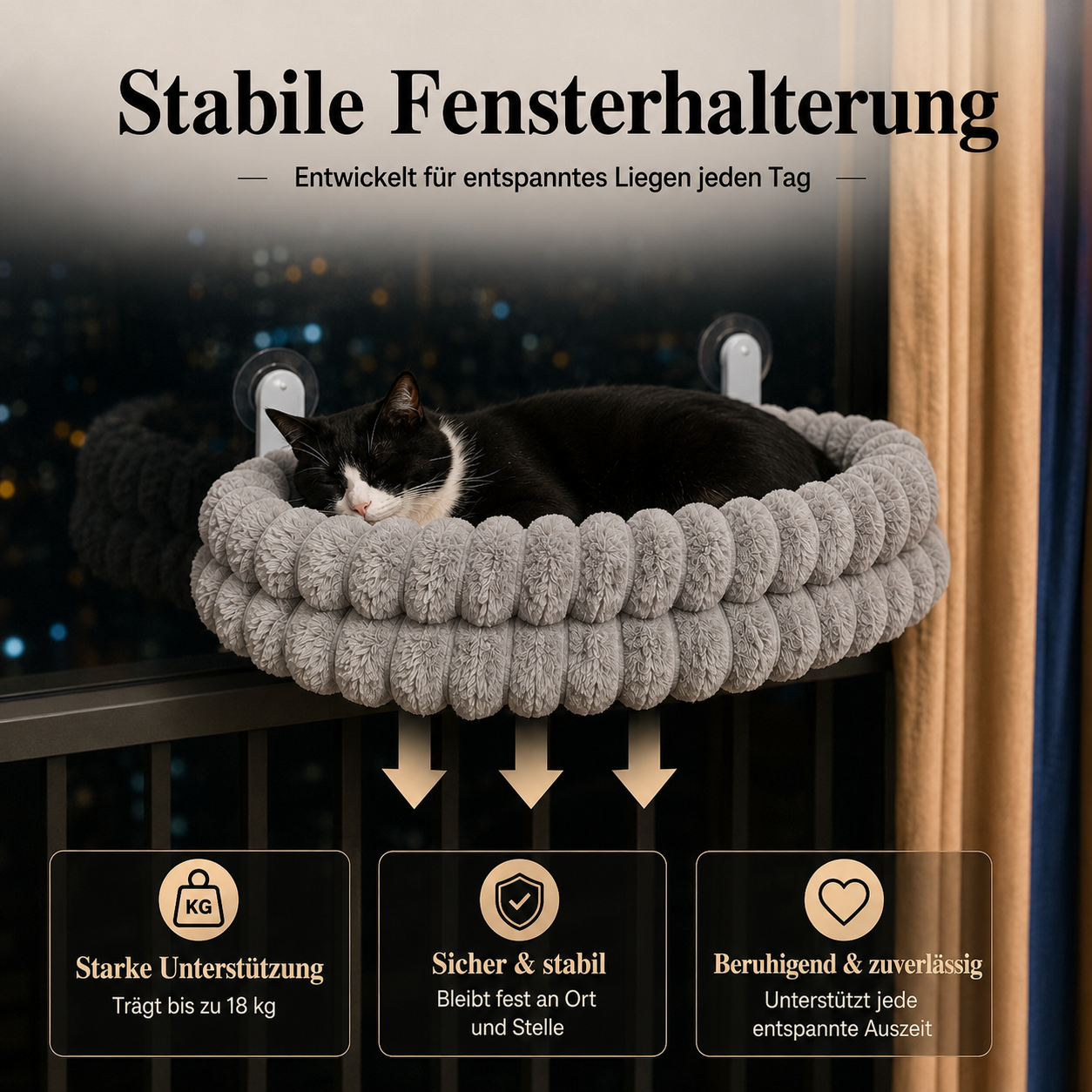 Katzen-Fensterliege