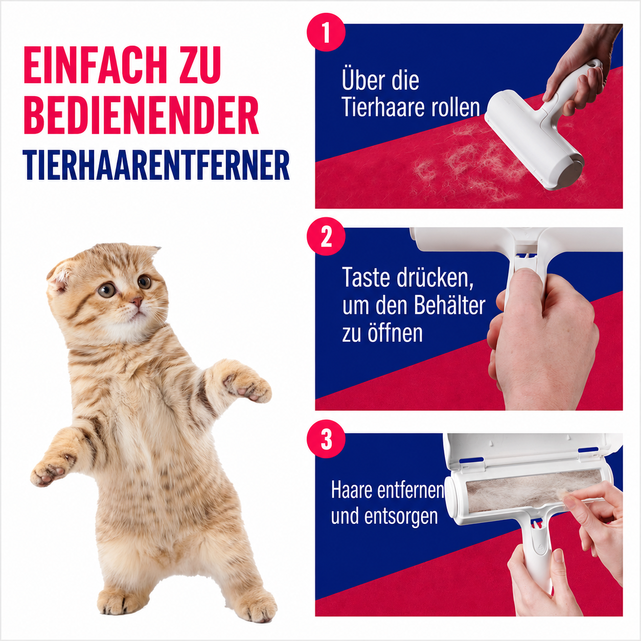Tierhaar-Bürste