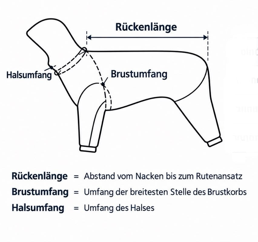 Warme Winterjacke Hunde