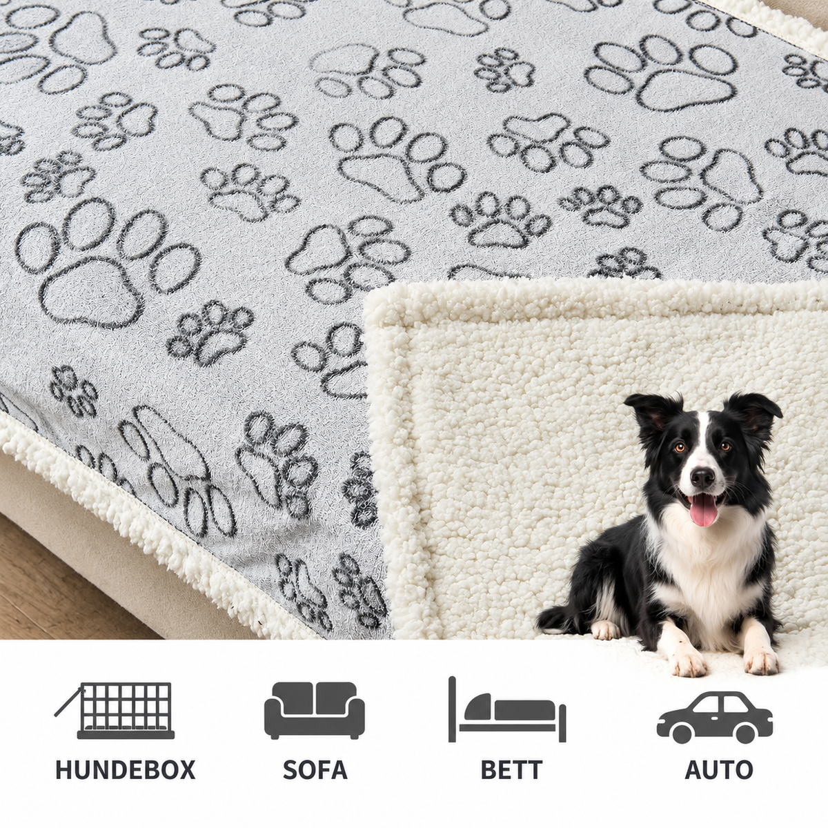 Wasserdichte Hundedecke