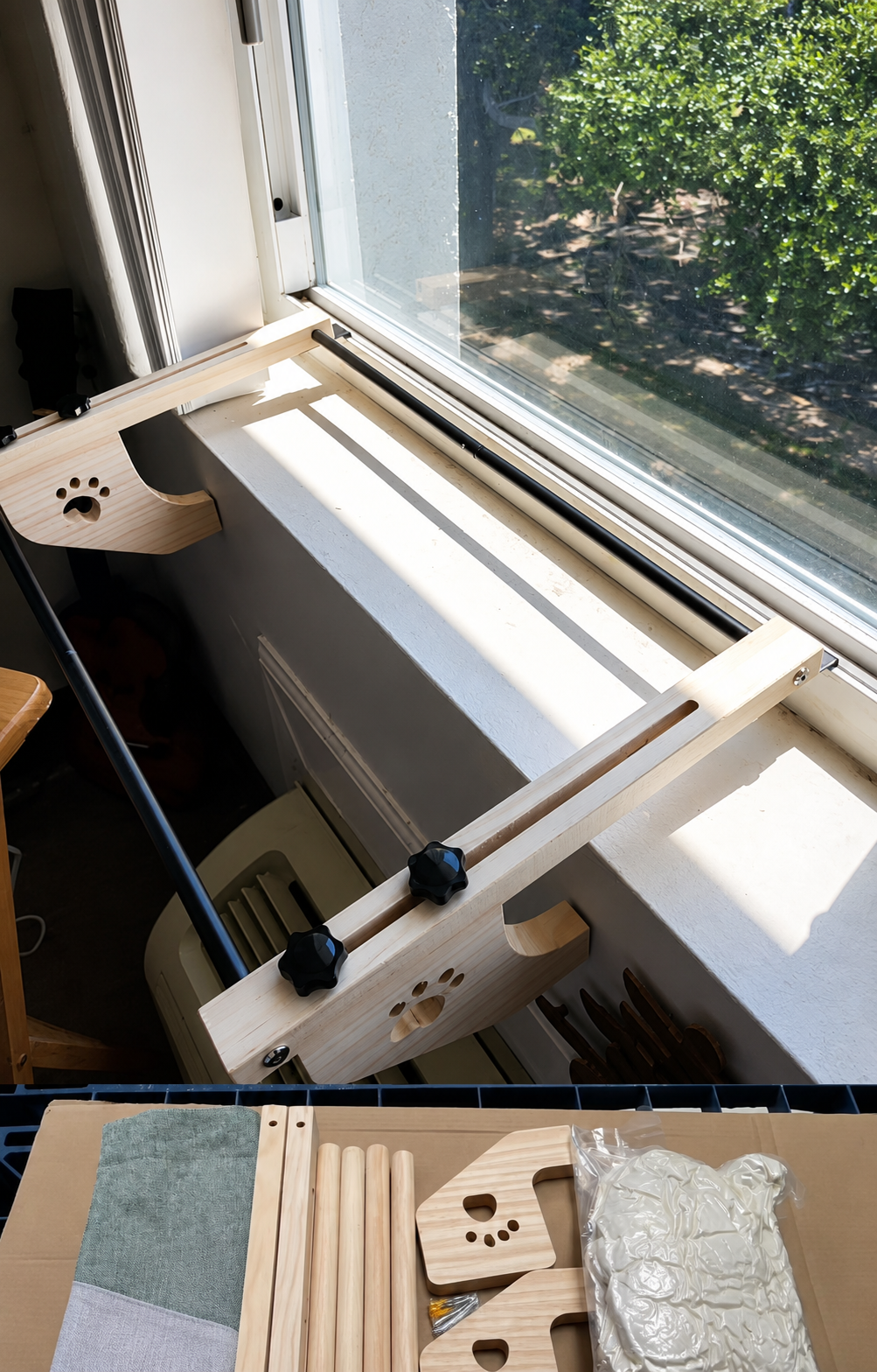 Premium Katzen-Fensterliege