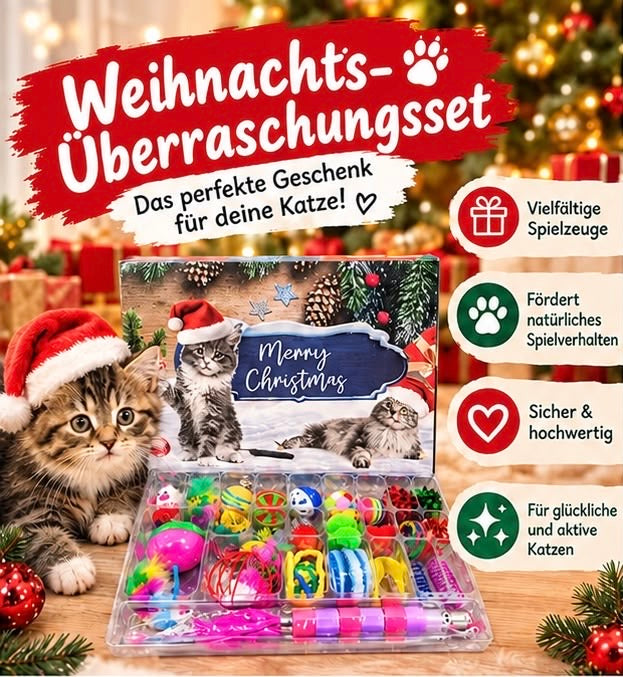 Premium Katzen-Adventskalender