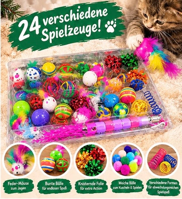 Premium Katzen-Adventskalender