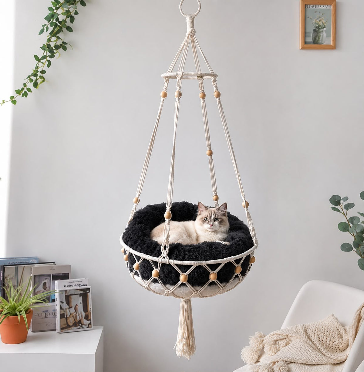 Kuschelhängematte mit Kissen