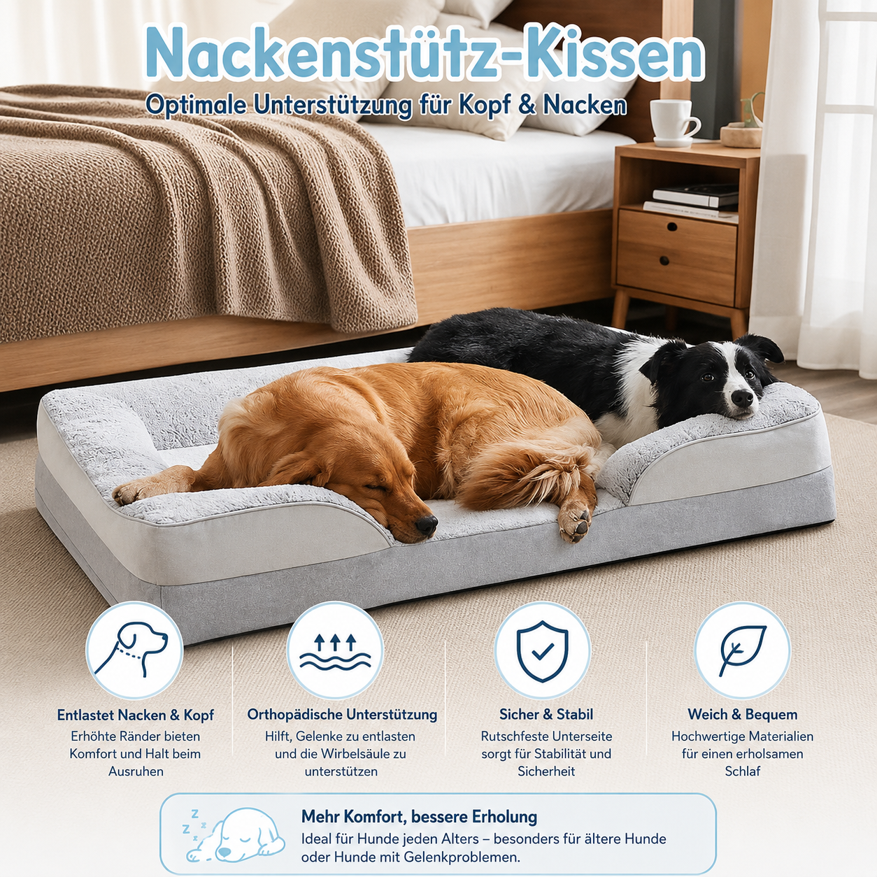 Orthopädisches Hundebett