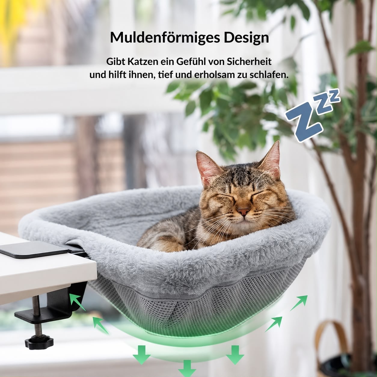 Katzen-Tischbett